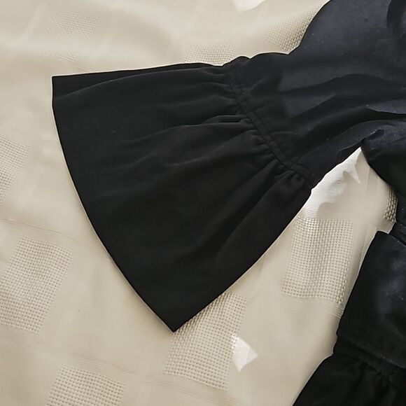 Guess Women's Cotton Blazer With Bell Sleeves Medium Black - Picture 13 of 16